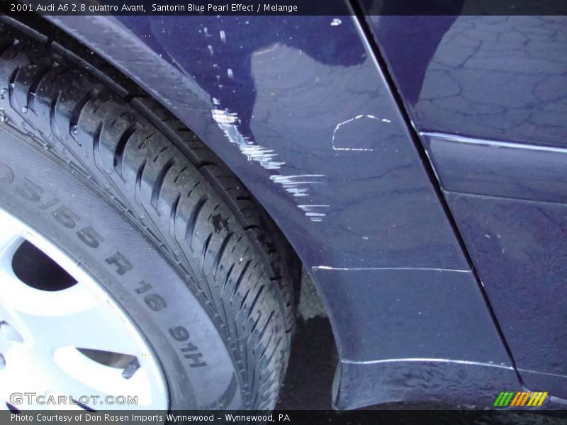 Santorin Blue Pearl Effect / Melange 2001 Audi A6 2.8 quattro Avant