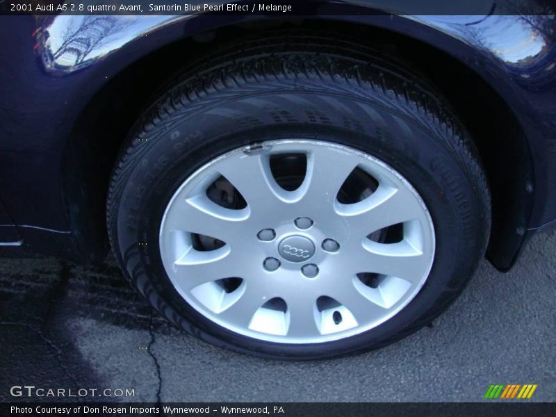 Santorin Blue Pearl Effect / Melange 2001 Audi A6 2.8 quattro Avant