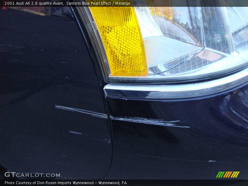 Santorin Blue Pearl Effect / Melange 2001 Audi A6 2.8 quattro Avant