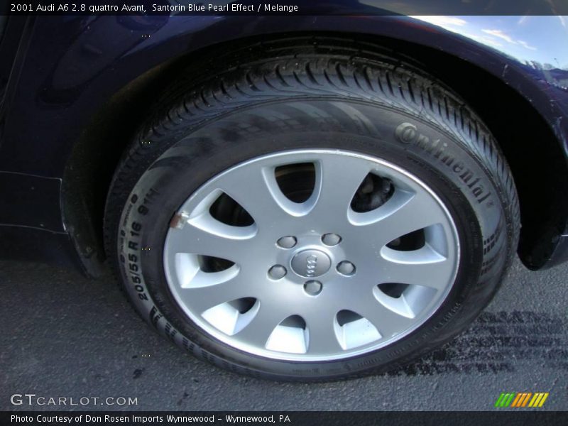 Santorin Blue Pearl Effect / Melange 2001 Audi A6 2.8 quattro Avant