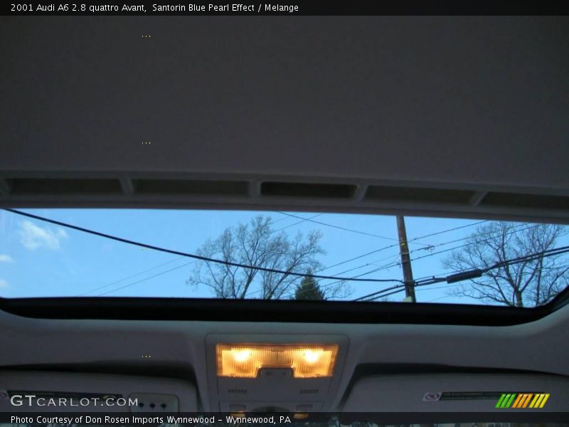 Santorin Blue Pearl Effect / Melange 2001 Audi A6 2.8 quattro Avant