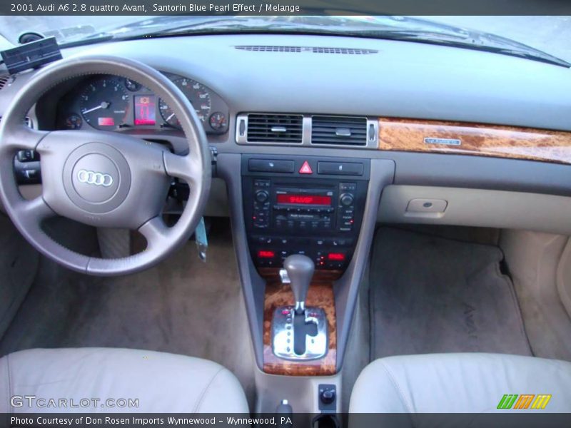 Santorin Blue Pearl Effect / Melange 2001 Audi A6 2.8 quattro Avant
