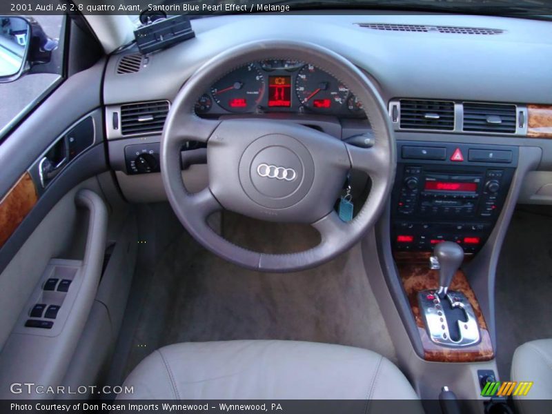 Santorin Blue Pearl Effect / Melange 2001 Audi A6 2.8 quattro Avant