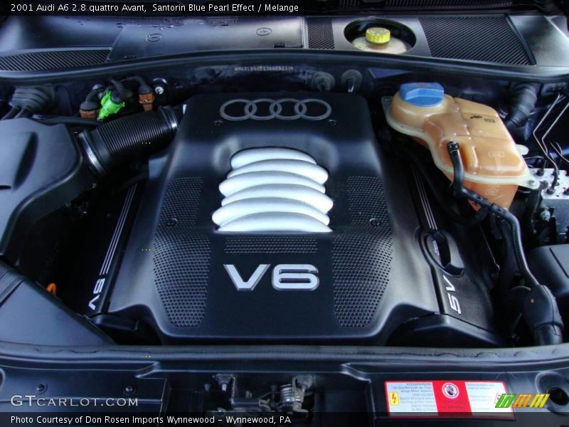 Santorin Blue Pearl Effect / Melange 2001 Audi A6 2.8 quattro Avant