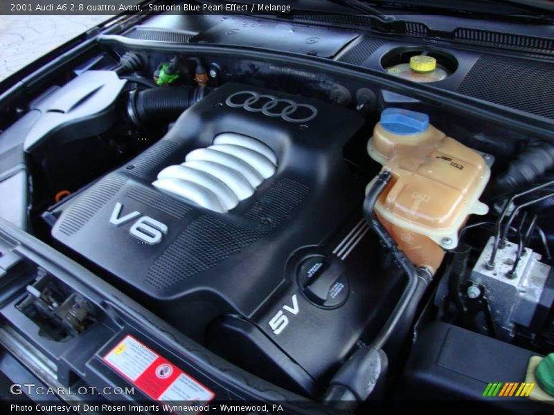 Santorin Blue Pearl Effect / Melange 2001 Audi A6 2.8 quattro Avant