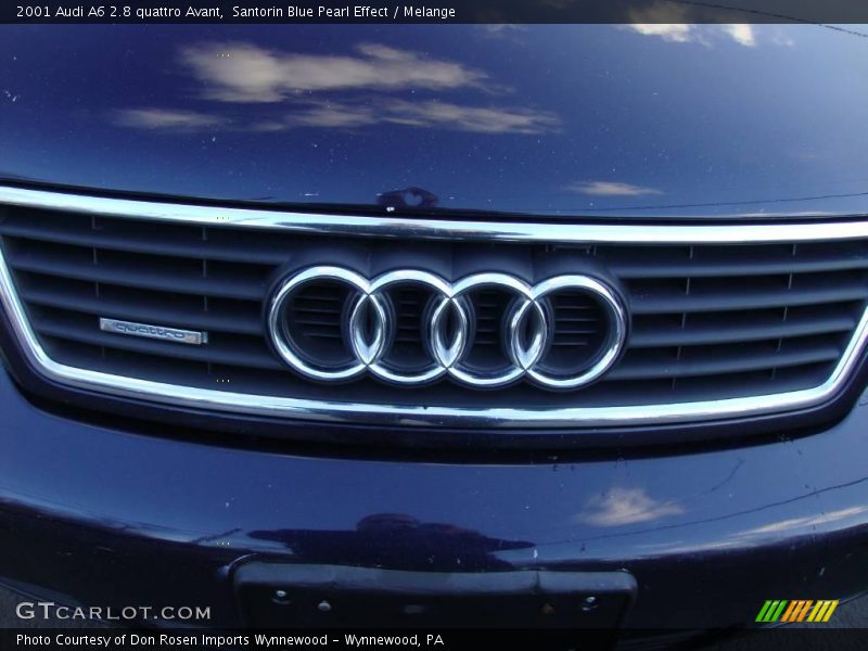 Santorin Blue Pearl Effect / Melange 2001 Audi A6 2.8 quattro Avant
