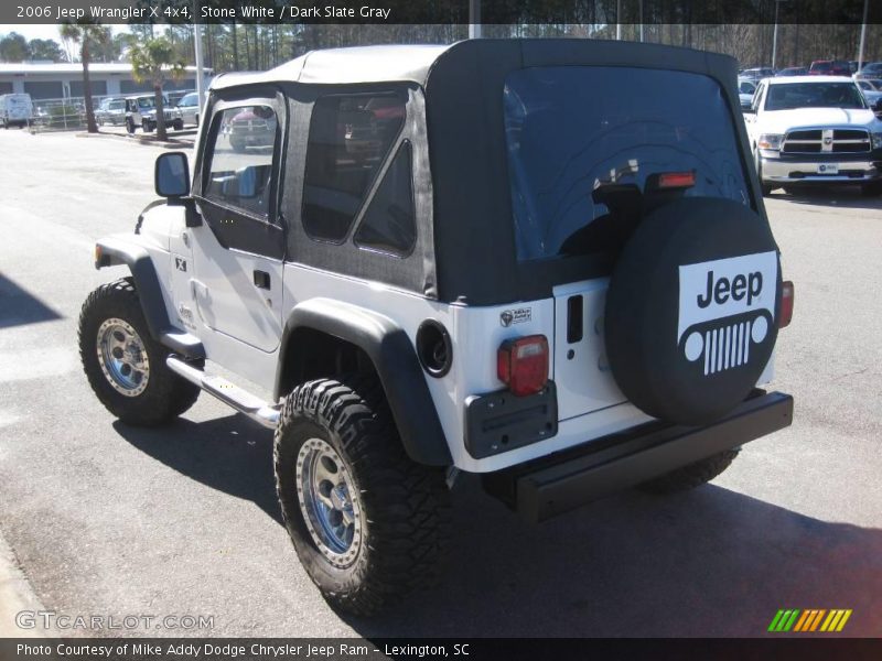 Stone White / Dark Slate Gray 2006 Jeep Wrangler X 4x4