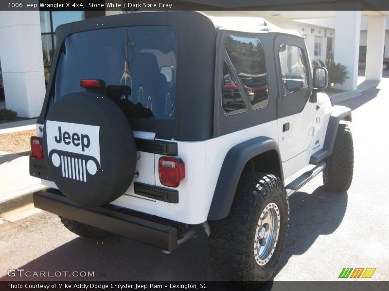 Stone White / Dark Slate Gray 2006 Jeep Wrangler X 4x4