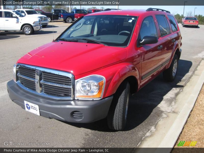 Flame Red / Dark Slate Gray/Light Slate Gray 2006 Dodge Durango SXT 4x4