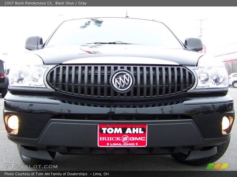 Black Onyx / Gray 2007 Buick Rendezvous CX