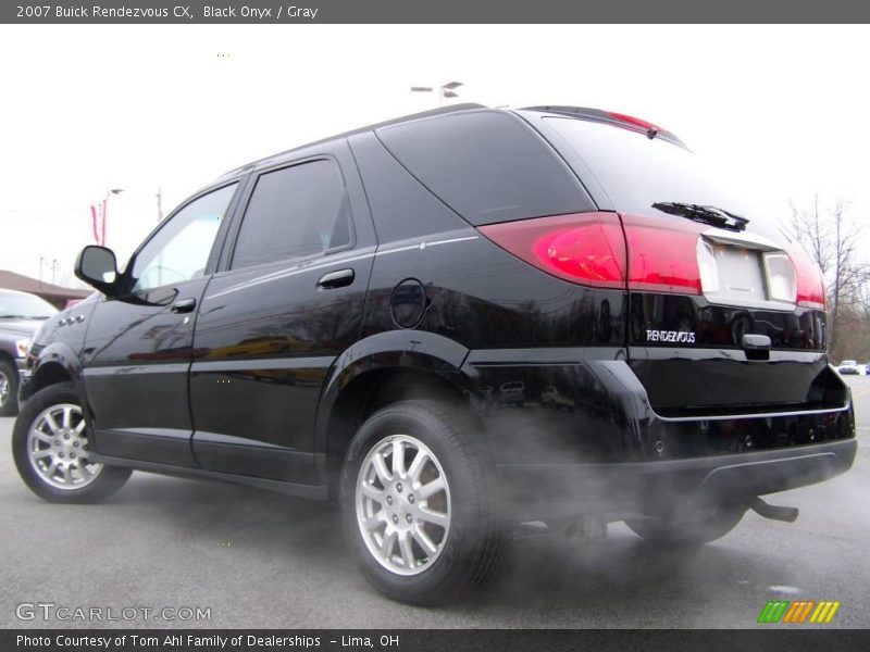 Black Onyx / Gray 2007 Buick Rendezvous CX