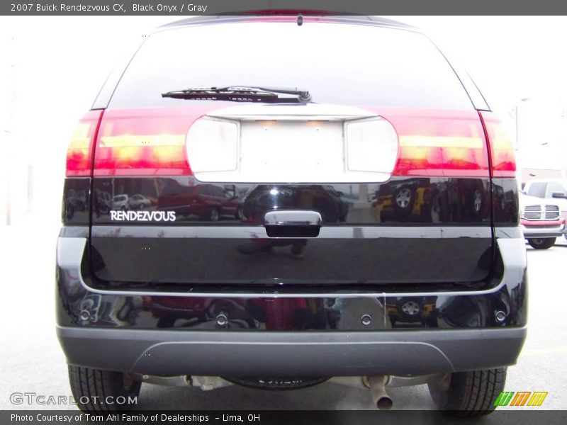 Black Onyx / Gray 2007 Buick Rendezvous CX