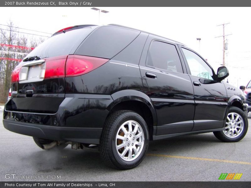 Black Onyx / Gray 2007 Buick Rendezvous CX