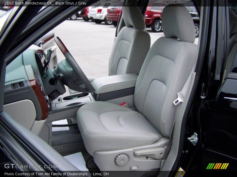 Black Onyx / Gray 2007 Buick Rendezvous CX