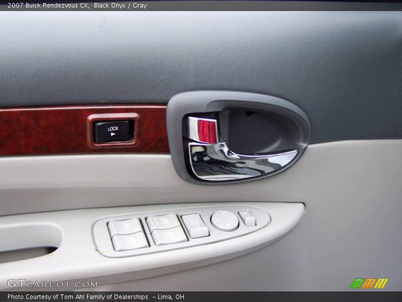 Black Onyx / Gray 2007 Buick Rendezvous CX