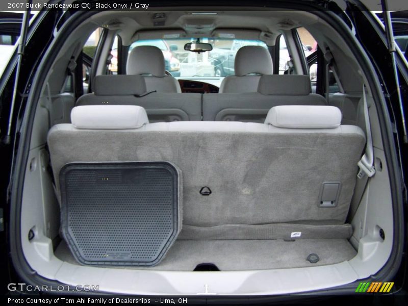 Black Onyx / Gray 2007 Buick Rendezvous CX