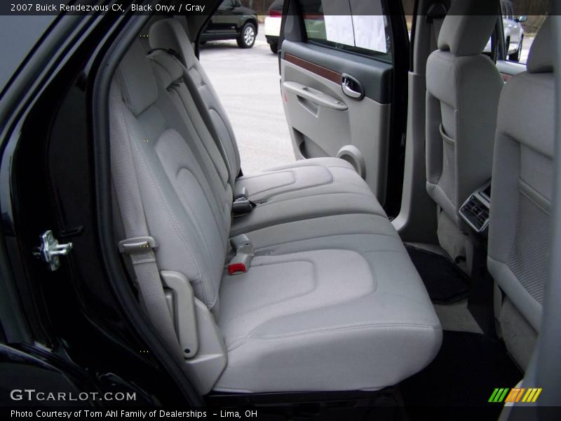 Black Onyx / Gray 2007 Buick Rendezvous CX