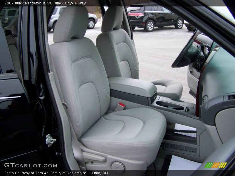 Black Onyx / Gray 2007 Buick Rendezvous CX