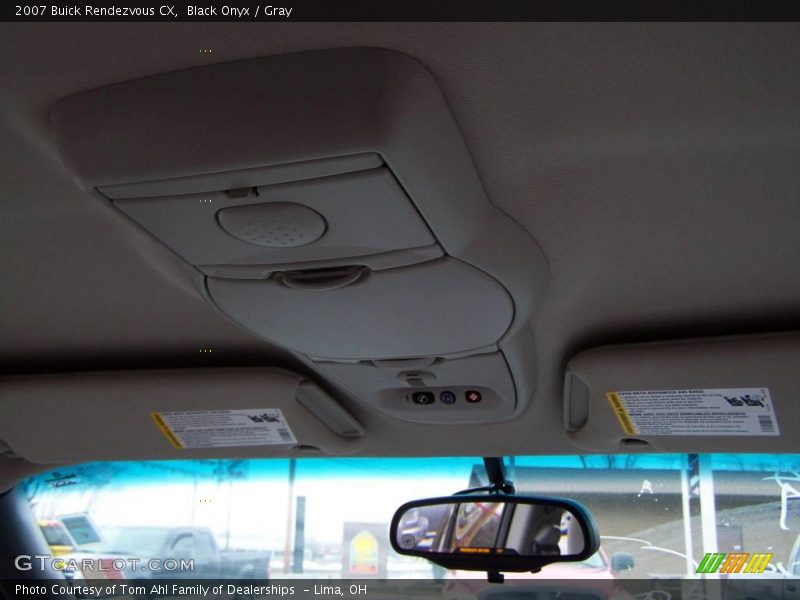 Black Onyx / Gray 2007 Buick Rendezvous CX