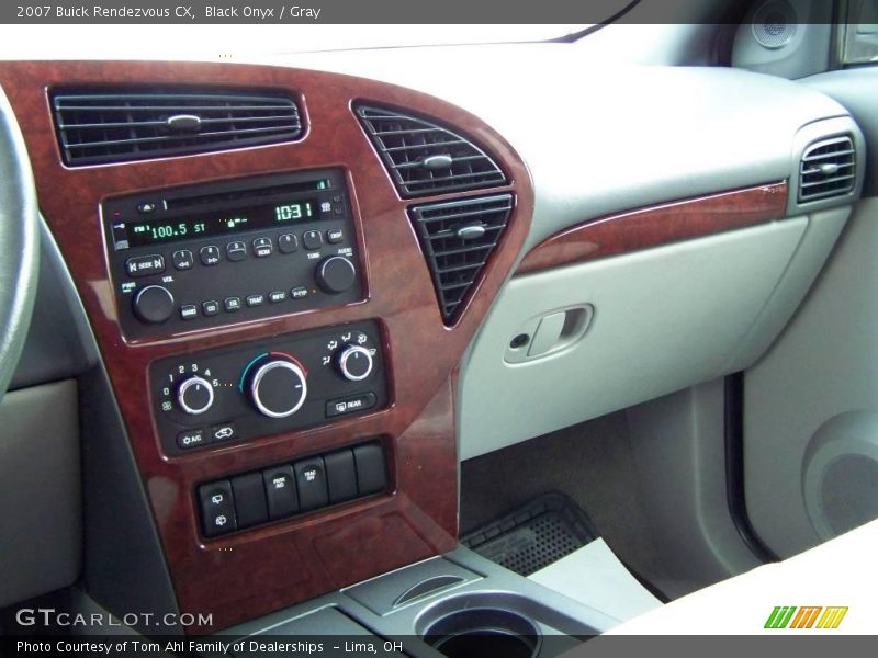 Black Onyx / Gray 2007 Buick Rendezvous CX