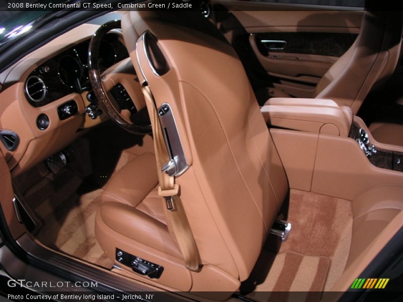 Cumbrian Green / Saddle 2008 Bentley Continental GT Speed