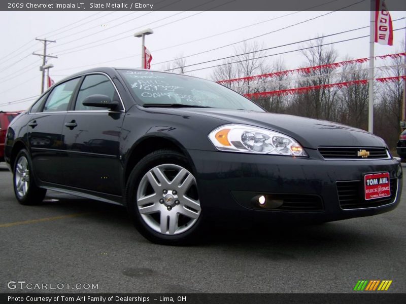 Slate Metallic / Ebony 2009 Chevrolet Impala LT