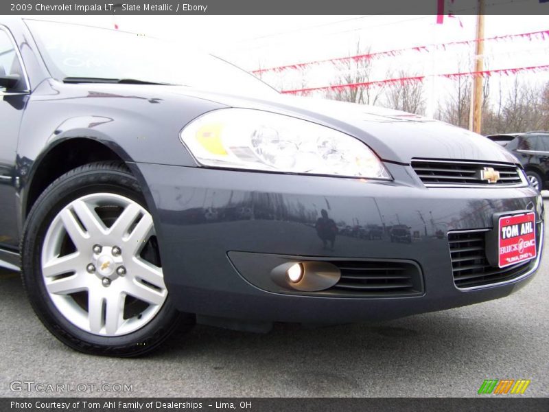 Slate Metallic / Ebony 2009 Chevrolet Impala LT