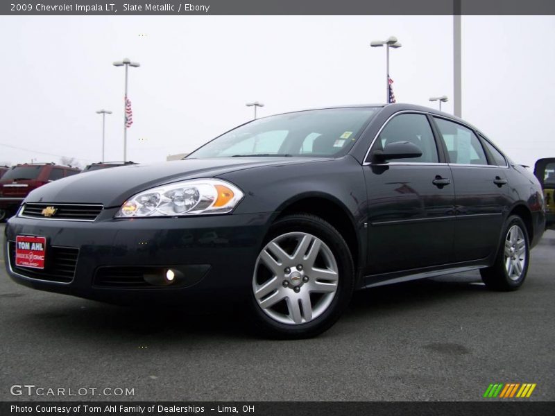 Slate Metallic / Ebony 2009 Chevrolet Impala LT