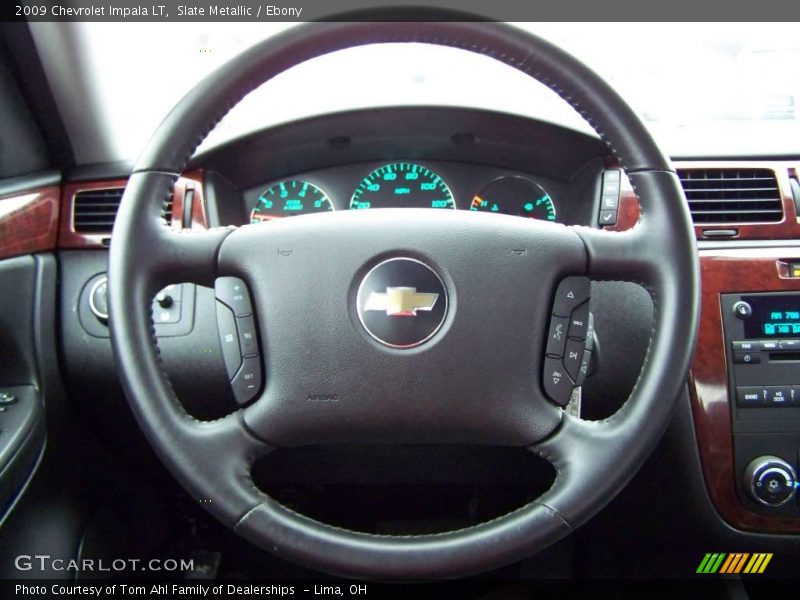 Slate Metallic / Ebony 2009 Chevrolet Impala LT