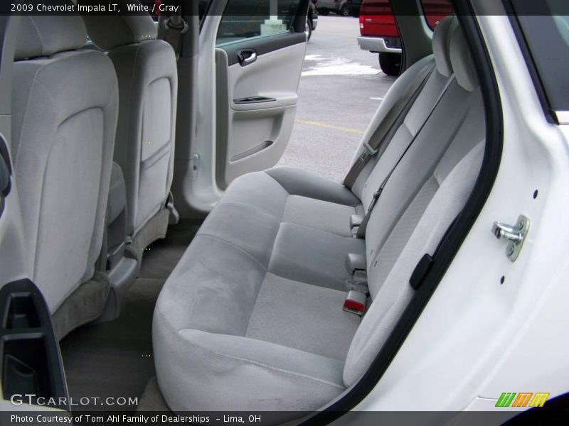 White / Gray 2009 Chevrolet Impala LT