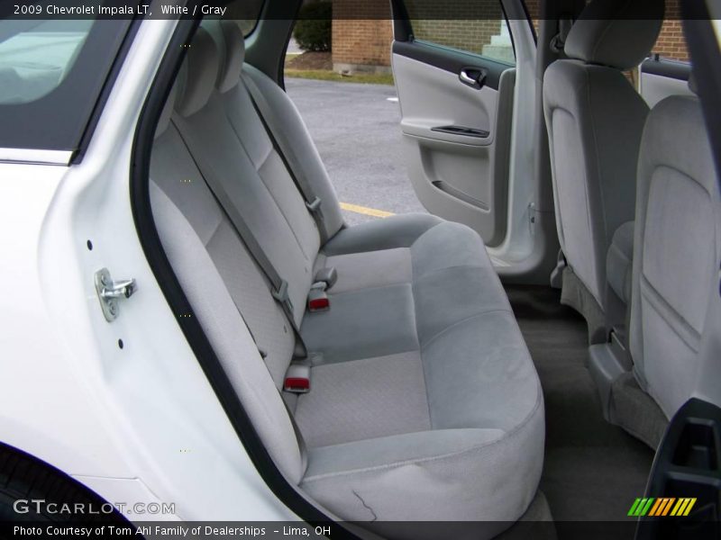 White / Gray 2009 Chevrolet Impala LT