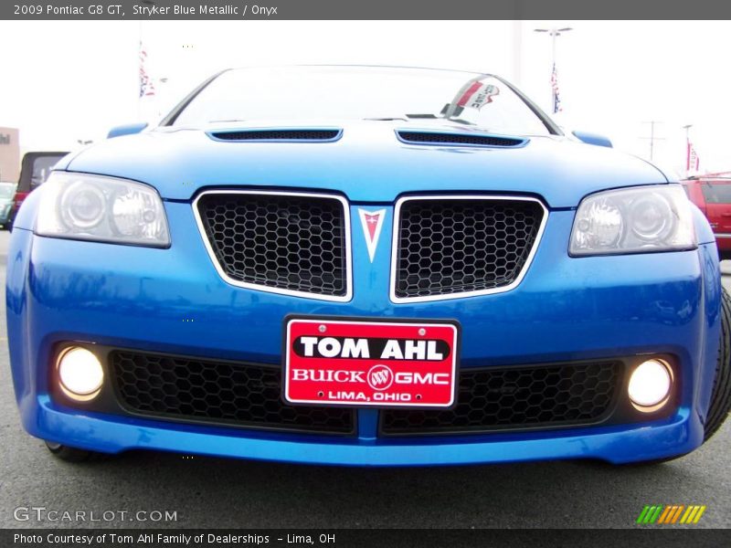 Stryker Blue Metallic / Onyx 2009 Pontiac G8 GT