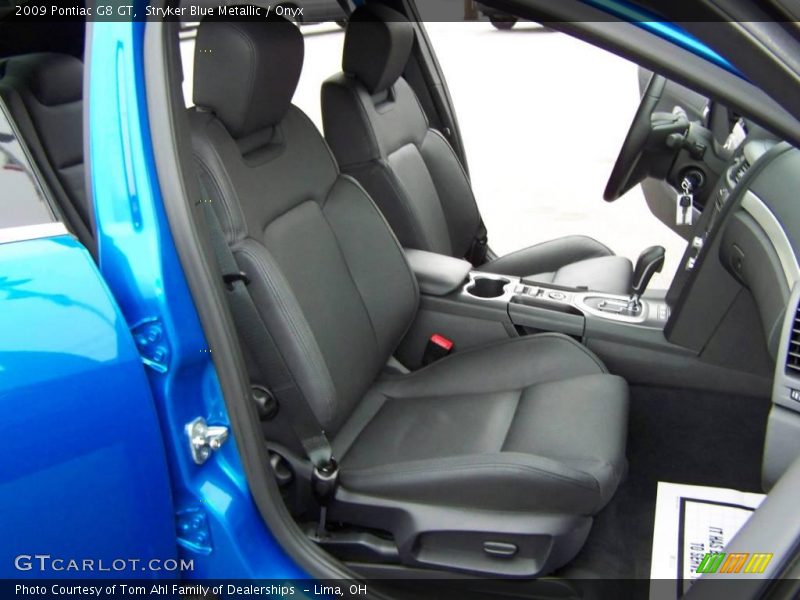 Stryker Blue Metallic / Onyx 2009 Pontiac G8 GT