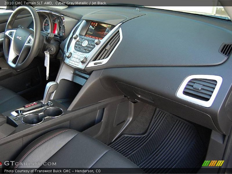 Cyber Gray Metallic / Jet Black 2010 GMC Terrain SLT AWD
