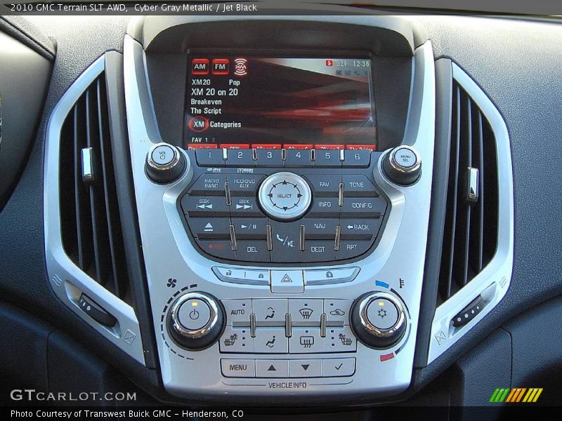 Cyber Gray Metallic / Jet Black 2010 GMC Terrain SLT AWD