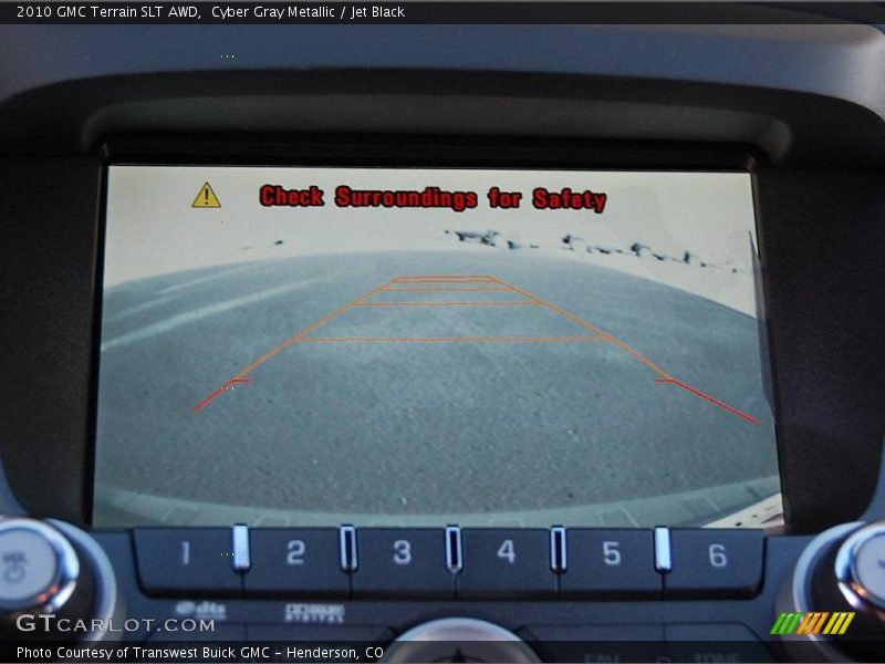 Cyber Gray Metallic / Jet Black 2010 GMC Terrain SLT AWD