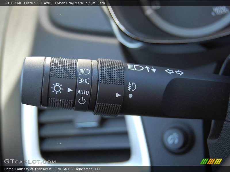 Cyber Gray Metallic / Jet Black 2010 GMC Terrain SLT AWD