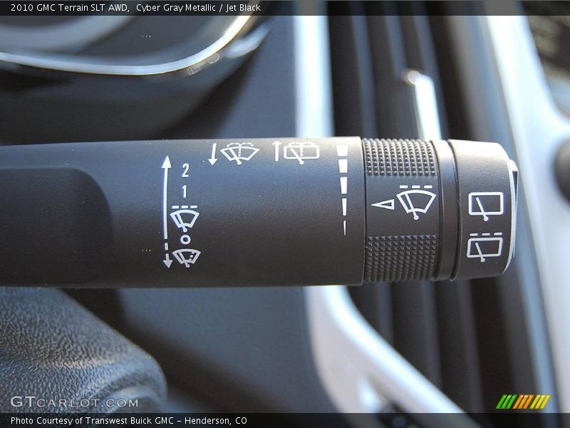 Cyber Gray Metallic / Jet Black 2010 GMC Terrain SLT AWD