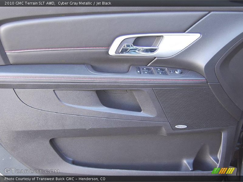 Cyber Gray Metallic / Jet Black 2010 GMC Terrain SLT AWD