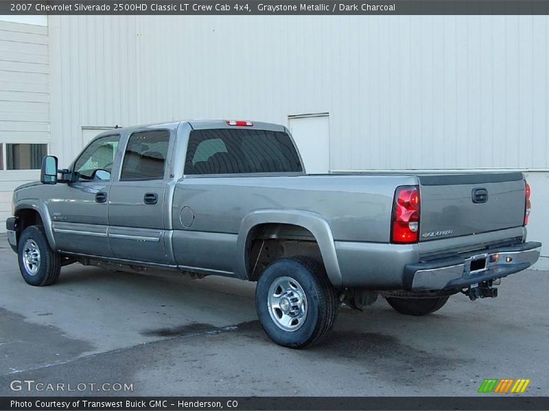 Graystone Metallic / Dark Charcoal 2007 Chevrolet Silverado 2500HD Classic LT Crew Cab 4x4