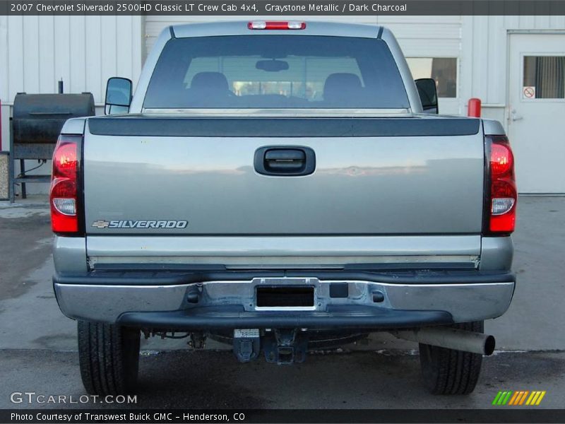 Graystone Metallic / Dark Charcoal 2007 Chevrolet Silverado 2500HD Classic LT Crew Cab 4x4
