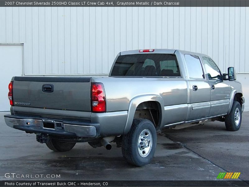 Graystone Metallic / Dark Charcoal 2007 Chevrolet Silverado 2500HD Classic LT Crew Cab 4x4