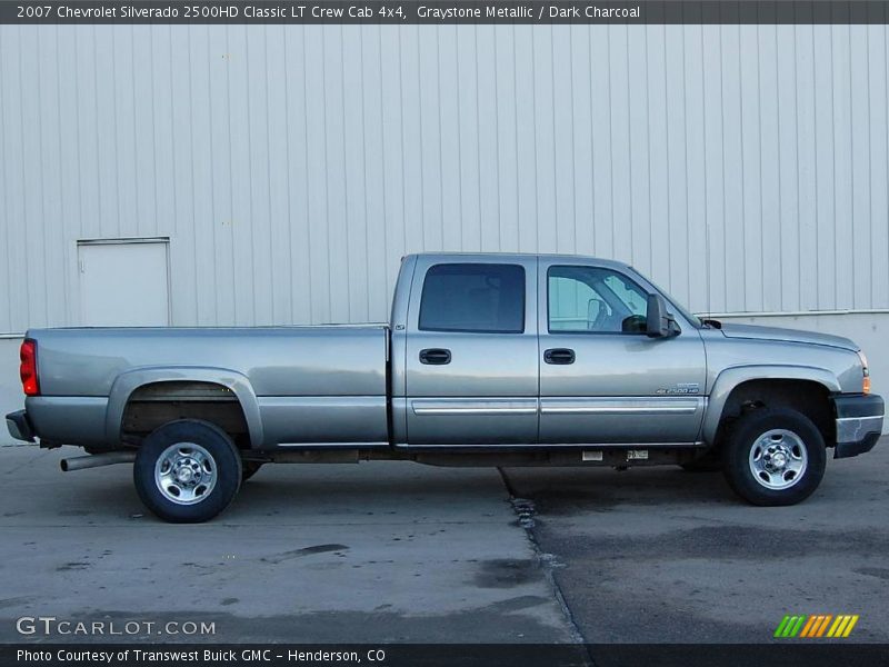 Graystone Metallic / Dark Charcoal 2007 Chevrolet Silverado 2500HD Classic LT Crew Cab 4x4