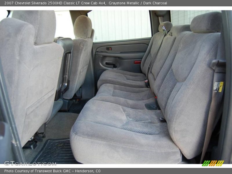 Graystone Metallic / Dark Charcoal 2007 Chevrolet Silverado 2500HD Classic LT Crew Cab 4x4