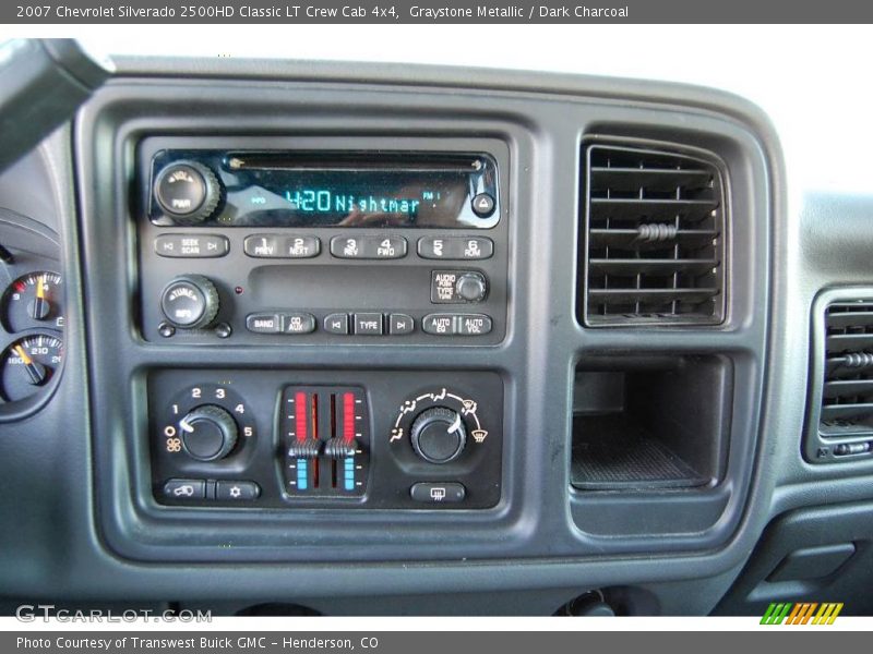 Graystone Metallic / Dark Charcoal 2007 Chevrolet Silverado 2500HD Classic LT Crew Cab 4x4