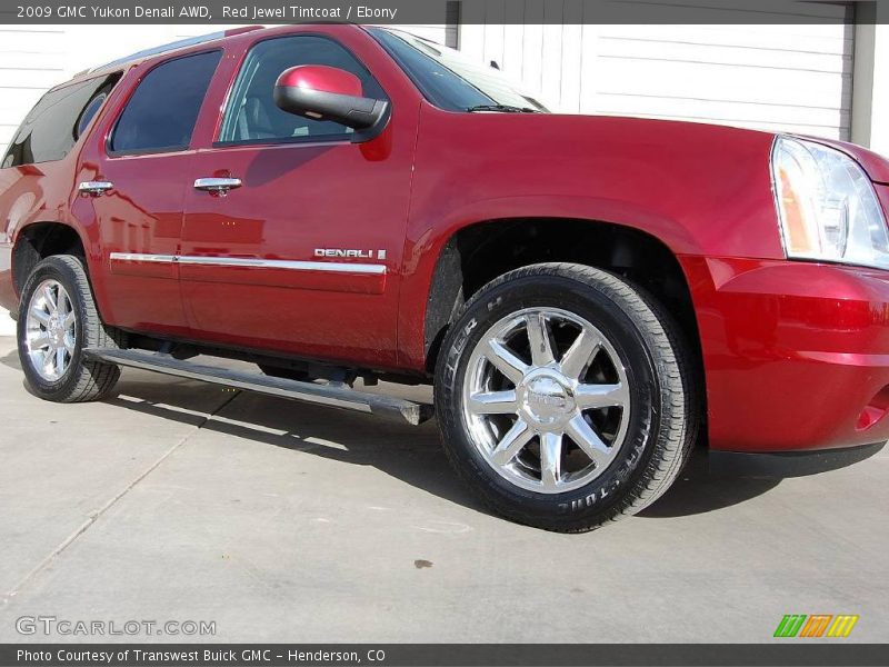 Red Jewel Tintcoat / Ebony 2009 GMC Yukon Denali AWD
