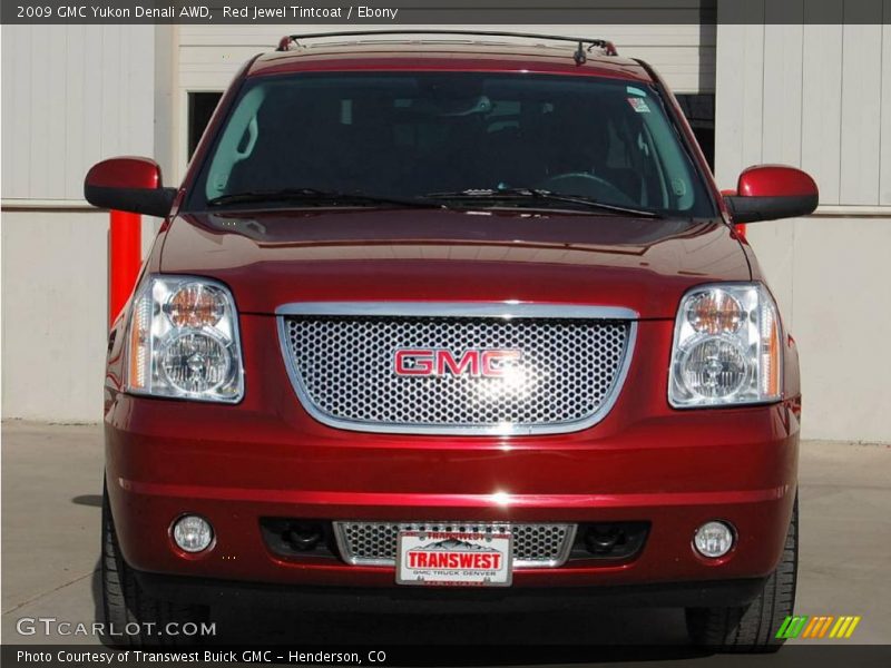 Red Jewel Tintcoat / Ebony 2009 GMC Yukon Denali AWD