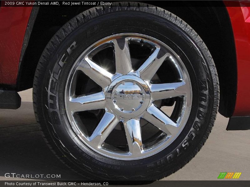 Red Jewel Tintcoat / Ebony 2009 GMC Yukon Denali AWD