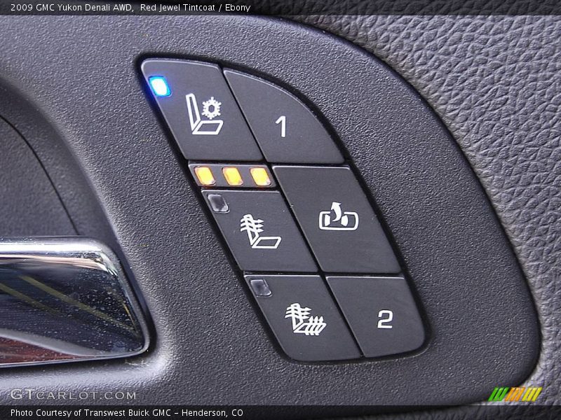 Red Jewel Tintcoat / Ebony 2009 GMC Yukon Denali AWD