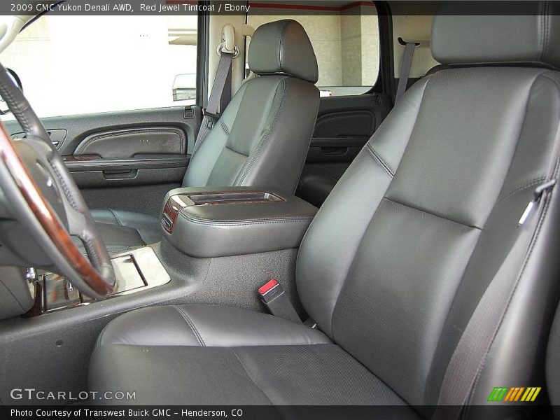 Red Jewel Tintcoat / Ebony 2009 GMC Yukon Denali AWD